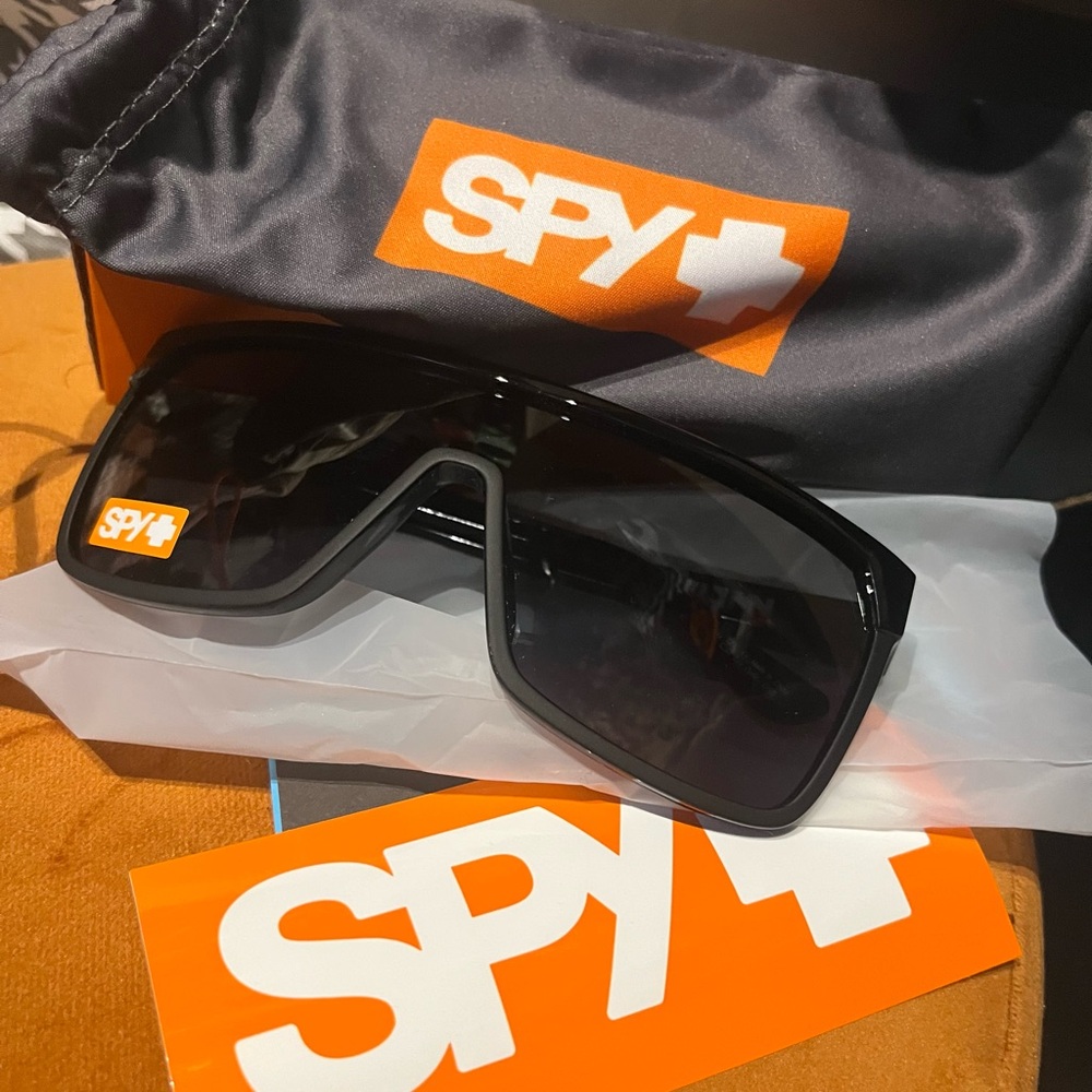 SPY Bold Black Sunglasses